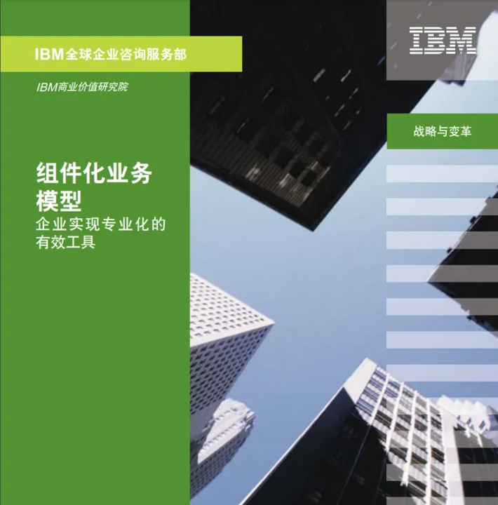 企业专业化工具，IBM CBM